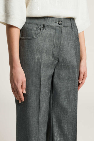 Denim in gabardina in cotone