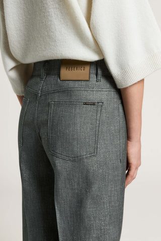 Denim in gabardina in cotone