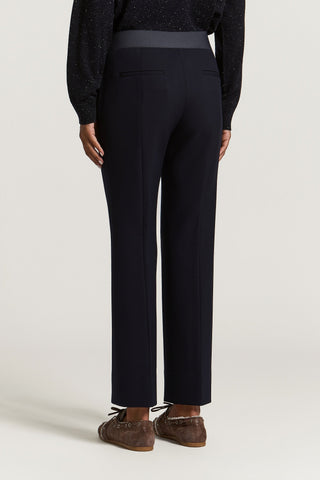 Pantalone a zampa crop