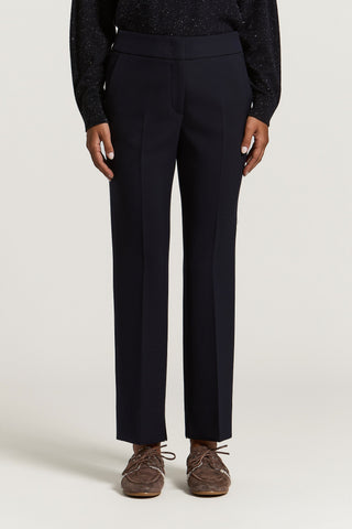 Pantalone a zampa crop