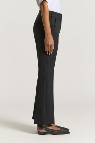 Pantalone a zampa crop