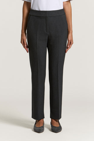 Pantalone a zampa crop