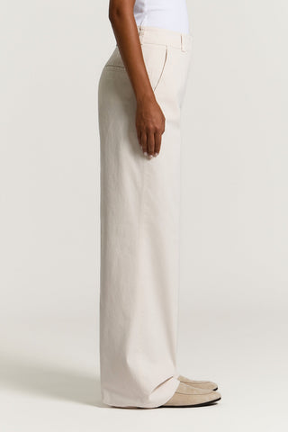 Pantalone in gabardina di cotone