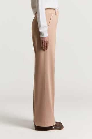 Pantalone in gabardina di cotone