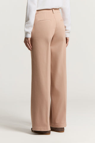 Pantalone in gabardina di cotone
