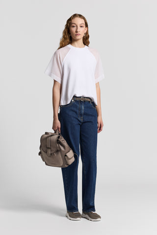 Regular-fit stonewash jeans