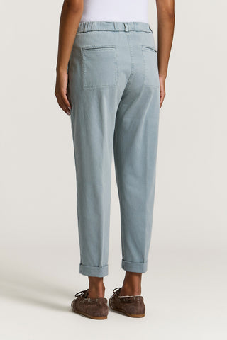 Pantalone in gabardina di cotone