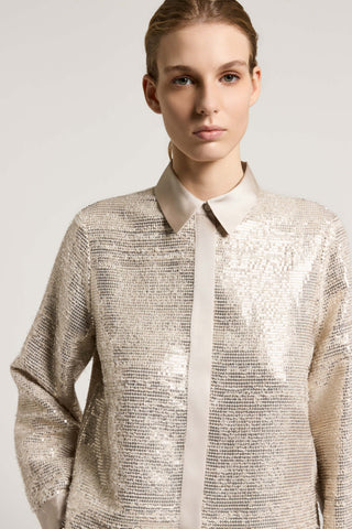 Camicia in pailletes e
