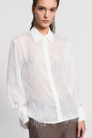 Fil coupé jacquard shirt