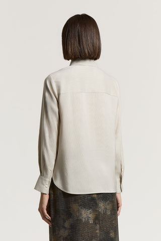 Pure silk shirt