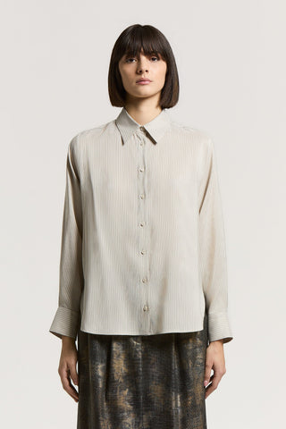Pure silk shirt