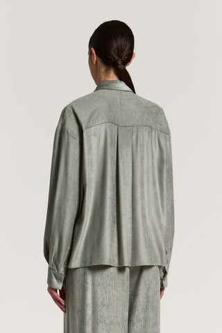 Camicia in velluto a coste