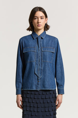 Denim shirt