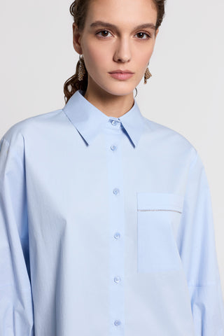 Sail-hand cotton shirt