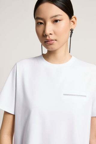 T-shirt in jersey di cotone