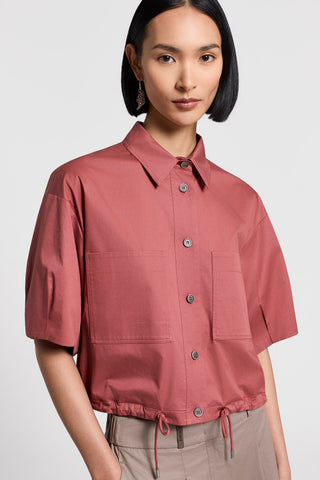 Cotton sateen shirt