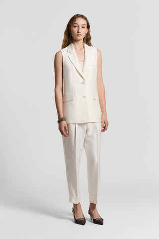 Silk crepe de chine top