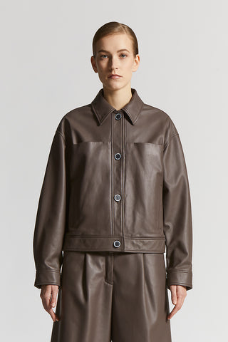 Nappa lambskin jacket