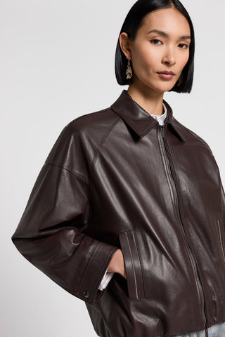 Nappa lambskin jacket