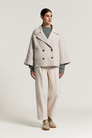 Mantella in lana misto cashmere