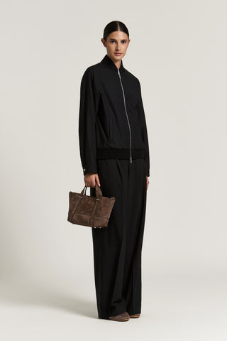 Pantalone in lana bi-stretch