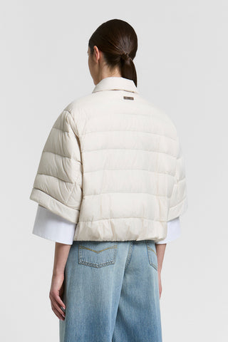 Piumino leggero in microfibra manopesca antigoccia