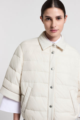 Piumino leggero in microfibra manopesca antigoccia