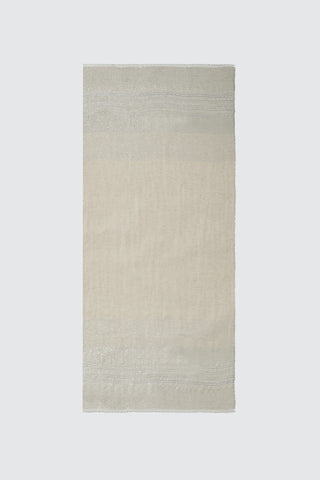 Modal, linen and lurex stole