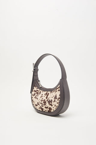 Genuine leather moonbag