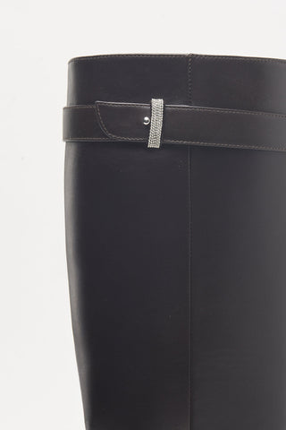 Genuine leather boots