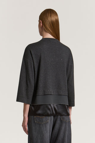 Maglia tricot in misto lana