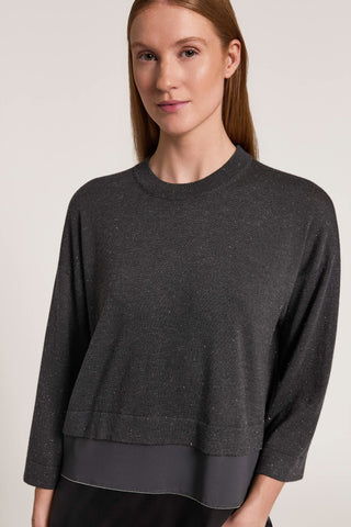 Maglia tricot in misto lana