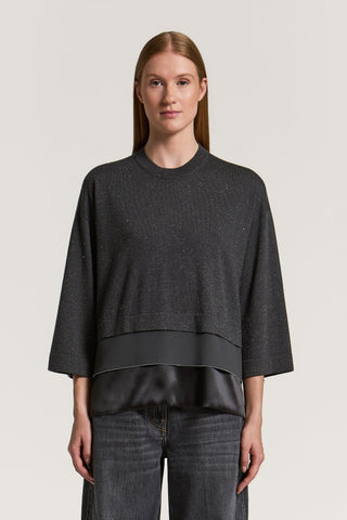 Maglia tricot in misto lana