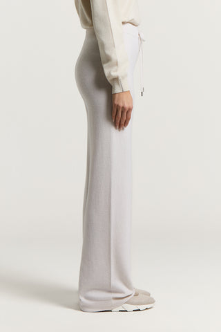 Pantalone in lana, seta e cashmere