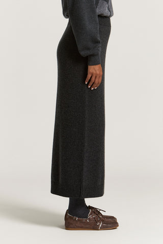 Gonna in lana seta cashmere