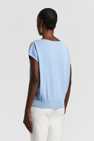 Pure cotton yarn sweater