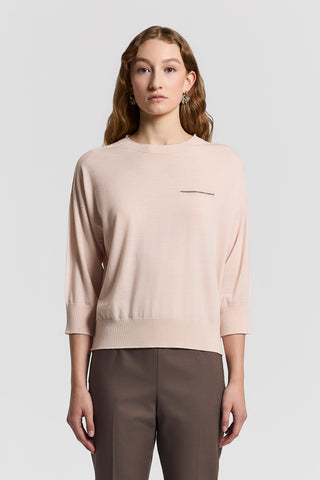 Pure wool yarn sweater