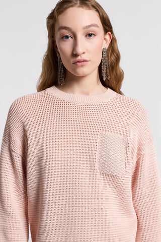 Pure cotton yarn sweater