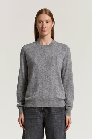 Maglia in lana,seta e cashmere