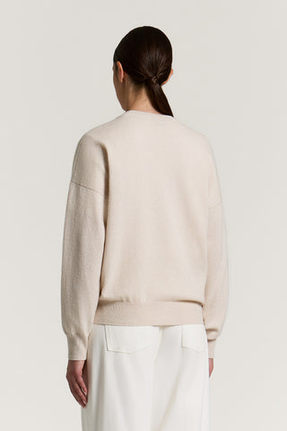 Maglia in lana, seta e cashmere