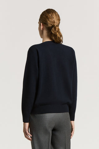 Maglia in lana, seta e cashmere