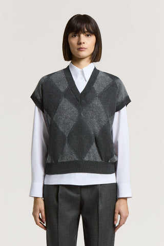Maglia in misto alpaca e lana vergine