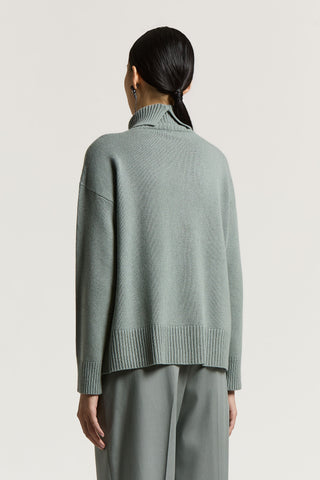 Maglia in lana, seta e cashmere