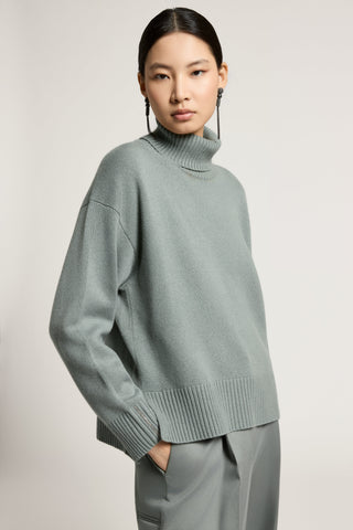 Maglia in lana, seta e cashmere