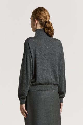 Maglia in lana e lurex