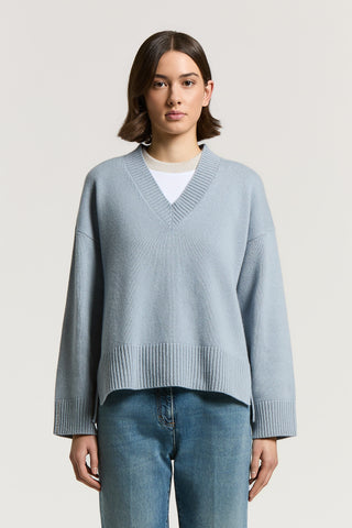 Maglia in lana, seta e cashmere
