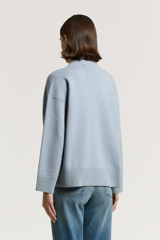 Maglia in lana, seta e cashmere