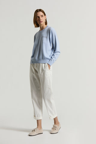 Cashmere, silk, wool jumper