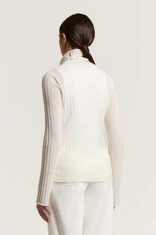 Wool and cashmere sweater