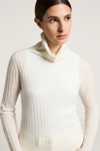 Wool and cashmere sweater